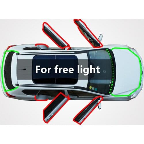 For jeep freedom light vehicle edge sealing strip