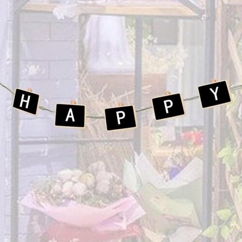 10pcs Message Board Small Chalkboard Min Memo Board Resurable for Party