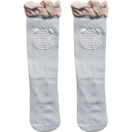12pair/lot Spring Summer Casual Match Infant Bebe Lace Ruffle Socks Knee Pad Protector Ballet Wear