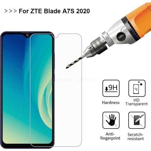 2-1PCS Glass For ZTE Blade A7S 2020 A51 A71 L210 A3 A3Y A5 A7 11 Prime X1 5G Vidrio on ZTE Blade 20 V2020 Smart Screen Protector