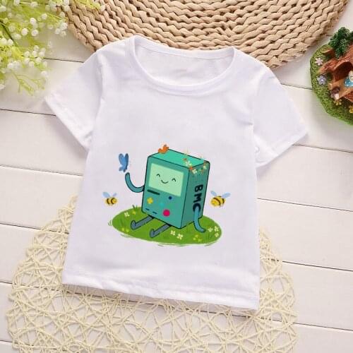 Game console king 2021 Summer Childrens Clothing Boys Short Sleeve T-shirt Kids T-shirt Childs Girls Clothes Clothes Boy T-shirt
