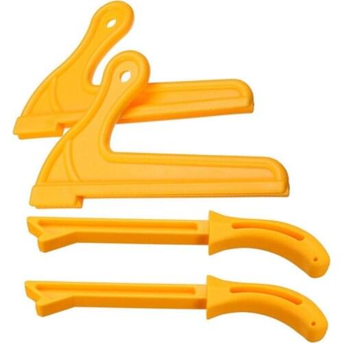 4pcs T1 T2 Hand Protection Sawdust Wood Saw Push Stick Set For Carpentry Table Woodworking HT2381