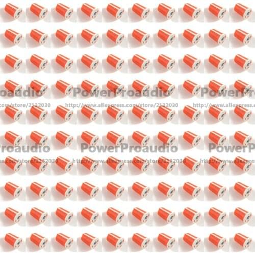 100PCS Replace Knob Cap For Pioneer DJM800 900 2000 NXS,Black EQ Rotary Knob - DAA1176 DAA1305 Orange