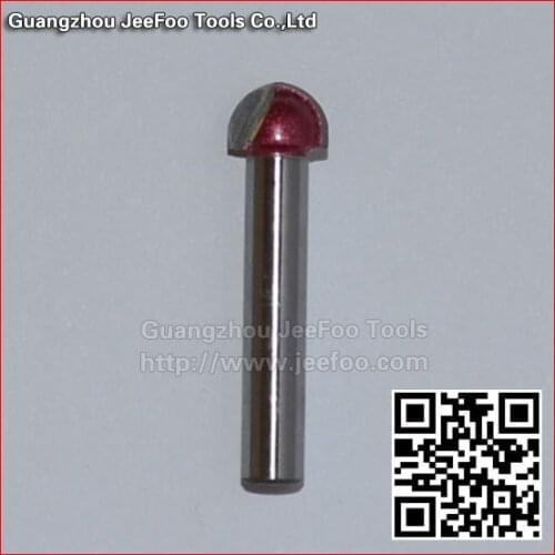 6*10 Wood Making Router End Mill CNC Engraving V Groove Half-Round Bit