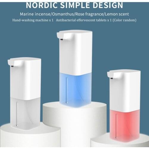 350ml Automatic Foam Soap Dispenser Infrared Sensing Soap Dispenser IR Induction Liquid Soap Dispenser For Bathroom Kitchen