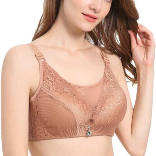 Large Size Bra bralette Push Up Bras For Women Underwear Lace Sexy Vest Bras Big Size lingerie Plus Brassiere 36-42C D Bh
