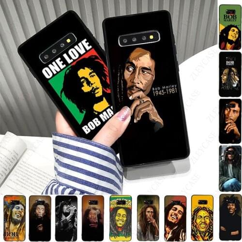 Bob Marley Phone Cover For samsung galaxy s10 s20fe s9 s30 s20ultra s21plus note8 note9 note10plus note20 ultra cases