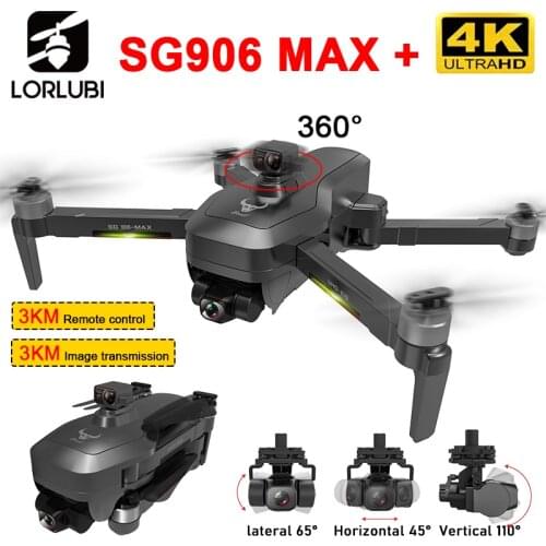 ZLL SG906 MAX Pro 2 Pro2 4K HD Camera Drone With 3 Axis Gimbal Professional GPS WiFi FPV RC Laser Obstacle Avoidance Quadcopter