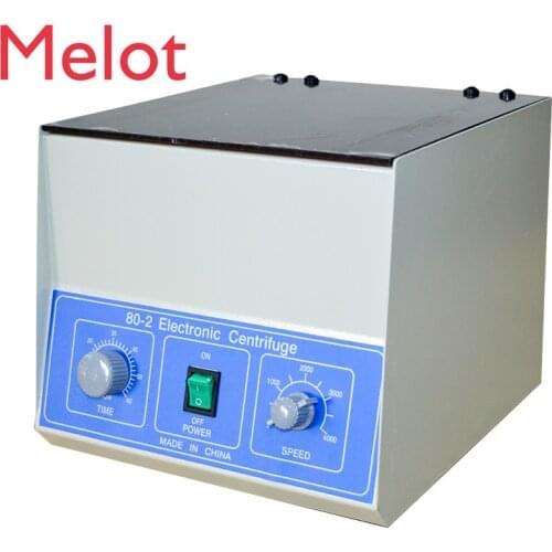 Electric Centrifuge Laboratory Medical Practice Machine PRP Serum Separation 4000rpm Desktop Lab Centrifuge 80-2 Medical beauty