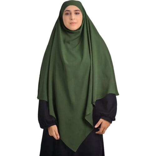 Eid Muslim Women Hooded Hijab Prayer Garment Jilbab Abaya Full Cover Ramadan Long Khimar Gown Abayas Islamic Clothes Niqab Dubai