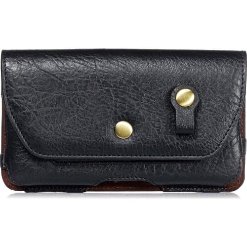 KAILYON for LG Stylus 2 Plus Stylus 3 V40 ThinQ V50 ThinQ 5G LS7 4G LTE Leather cover Waist pocket mobile phone case