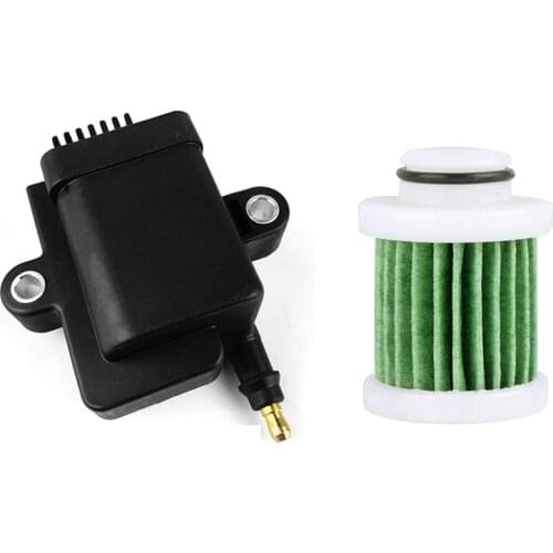 Ignition Coil for Ford Mercury Optimax 339-879984T00 & 6D8-WS24A-00 Fuel Filter for Yamaha F40A F50 T50 F60 T60 F70 F90