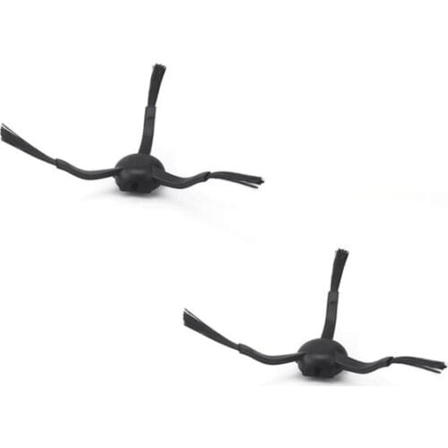 2pcs Washable Accessories Black Side Brush For Xiaomi majia 1T STYTJ02ZHM Robot Vacuum Cleaner Parts Kits sweeper
