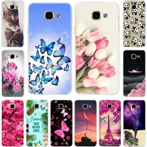 Cartoon Case For Coque Samsung Galaxy A5 2016 A510 A510F Soft Silicone Phone Case For Funda Samsung A5 2016 SM-A510F Cover Capas