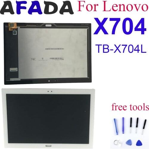 New 10.1" For Lenovo Tab 4 10 Plus TB-X704 TB-X704L Tab4-X704 LCD Display Touch Screen Panel Digitizer Glass Assembly