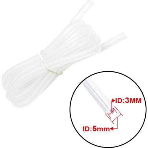 Water Cooling Silicone Tube Battery ESC Motor Water-cooled Pipe 3x5/4x7mm Spare Parts for RC Car / Boat / Aircraft Part