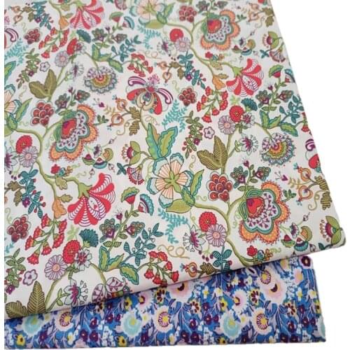 Retro Upholstery 100% cotton fabrics for DIY Sewing textile tecido tissue patchwork bedding quilting