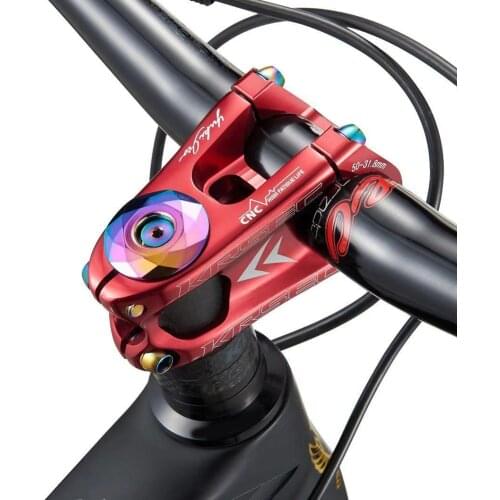 31.8 mm 50mm MTB Power Aluminium Alloy Stem Bike Stem MTB Riser Steering Wheel Short Handlebar Outdoor Bicycle Accessories