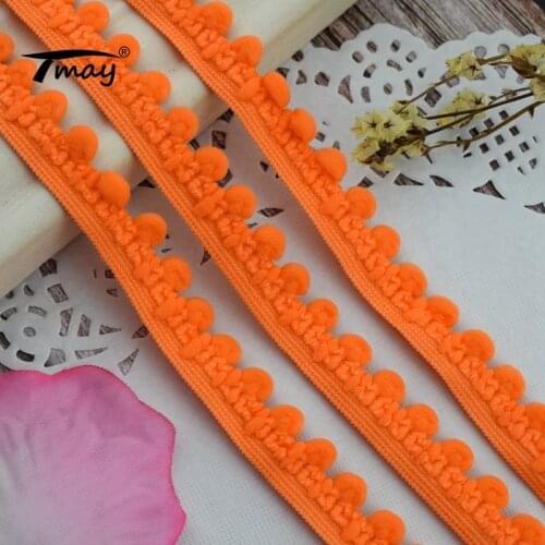 #1027 orange red Lace Ribbon 10yards/lot 10MM stretch elastic lace Trim Sewing Lace Appliques Clothing Net Lace Trim Fabric