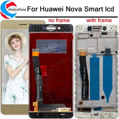 5.0"Full LCD For Huawei Nova Smart DIG-L21HN DIG-L21 LCD DIsplay Touch Screen Digitizer Assembly With Frame Smartphone