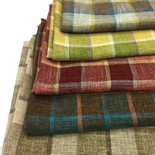 9color 1yard Plaid solid color soft cotton sofa scarf skirt suit cloth fabric clothing designer original fabrics for patchwork
