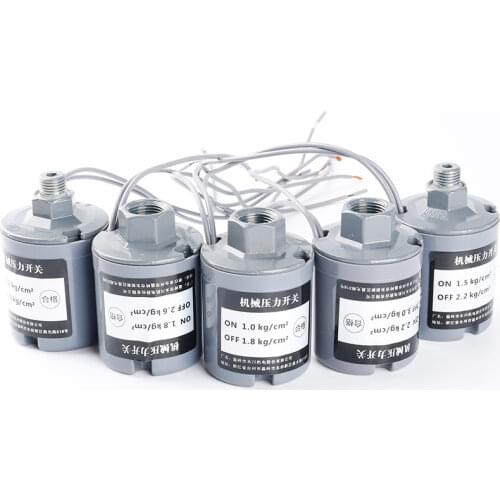 AC 220V G3/8" Female Thread Automatic Water Pump Pressure Switch Mechanical Pressure Controllerl for 150W-750W Booster pump