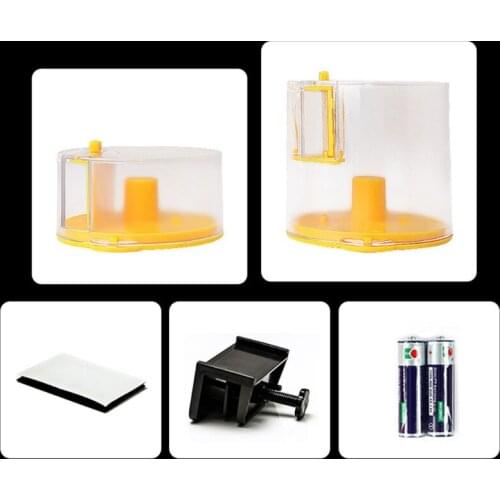 Automatic Aquarium Intelligent Fish Feeder Adjustable Clamp Base Fish Food Timer Dispenser Auto Feeding for Small Fish