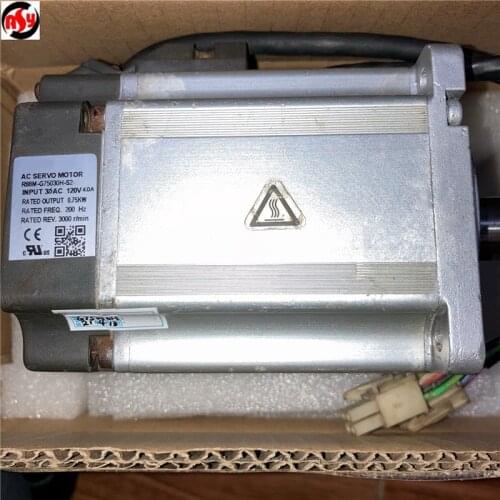 AC SERVO MOTOR R88M-G75030H-S2 / R88M-G75030H-S2-Z USED & TESTED WORKING
