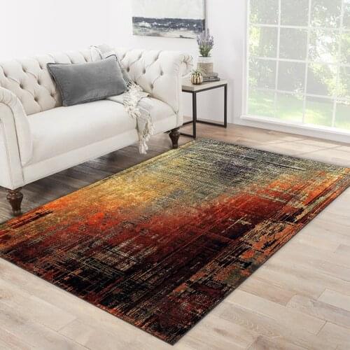 Colorful carpet grey brown black patterned carpet modern carpet living room carpet free shipping soft