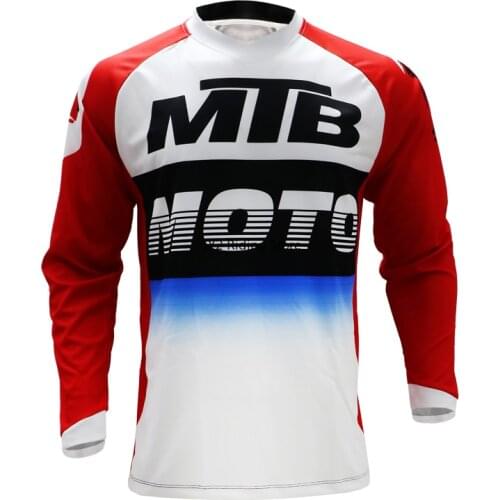 MTB MOTO custom RPET Off road enduro jersey long motocross Racing Riding long T-shirt