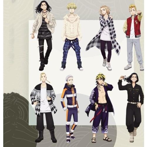 Anime Tokyo Revengers Figure Acrylic Stands Manjiro Ken Takemichi Hinata Atsushi Model Plate Fans Collection Props For Friends