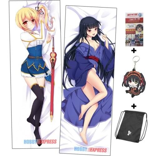 Hobby Express Lisesharte Atismata and Rory Mercury Dakimakura Japanese Hugging Body Pillow Cover ADP-61086-88
