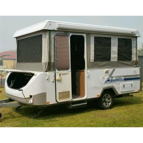 New Design Semi Camper House Camping Carvan Travel Off Road Trailer