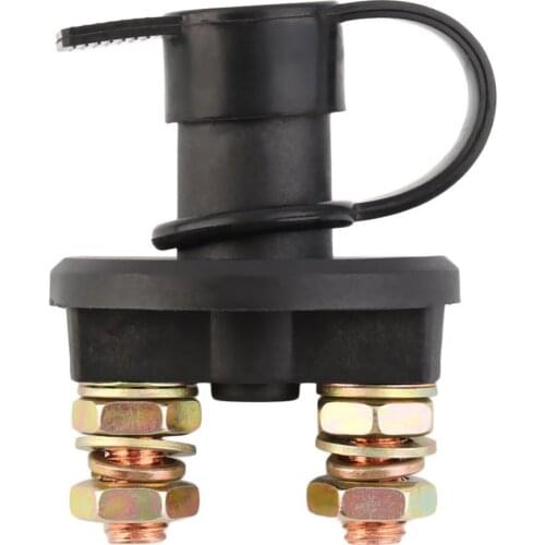 12 24v Car Battery Switch Power Isolator Cut Off Kill Switch For Marine ATV Truck Boat Car Disconnect + 2 Removable Keys