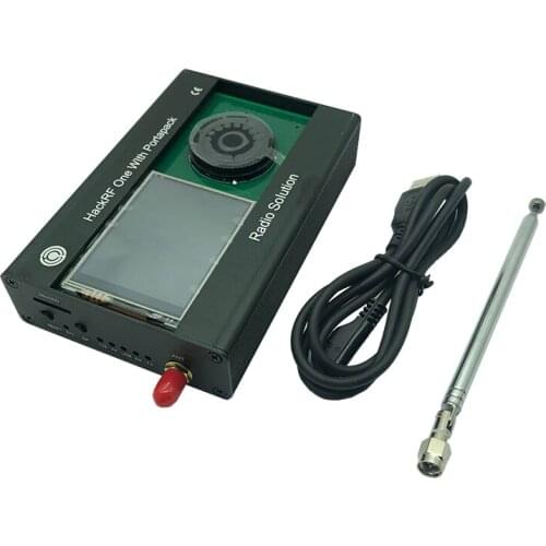 Latest PORTAPACK with Havoc Firmware Flashed + HACKRF ONE SDR Software Defined Radio + Metal Case +10M 0.5ppm TXCO + Touch LCD