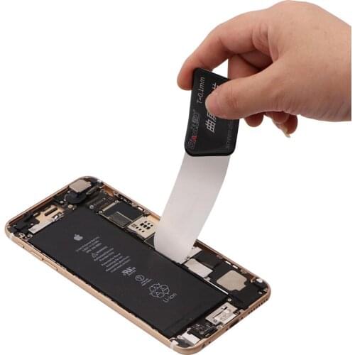 QIANLI Soft Opening Blade Metal Spudger Lever Bar Metal Spudger Screen Repair Kit for iPhone Repair Electronics Opening Tools