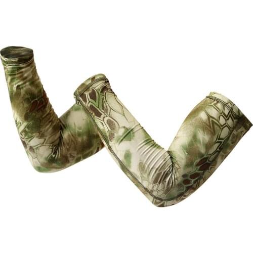 1 Pair Uv Sun Protection Arm Sleeve Outdoor Sport Cycling Hiking Sleeves 3D Tattoo Printed Armwarmer Climbing Sleeves