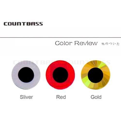 1000pcs Round 2D Laser Holographic Fishing Lures eyes Fishing Accessories for micro metal jigs spinnerbait spinner spoon