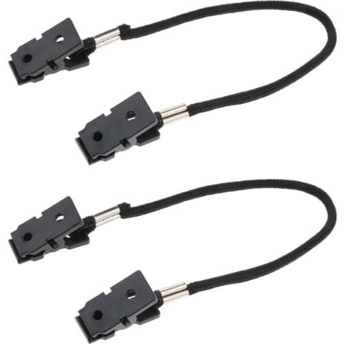 2pcs Hat Retainer Clip Cap Eyewear Retainer Strap Hat Holder Cord