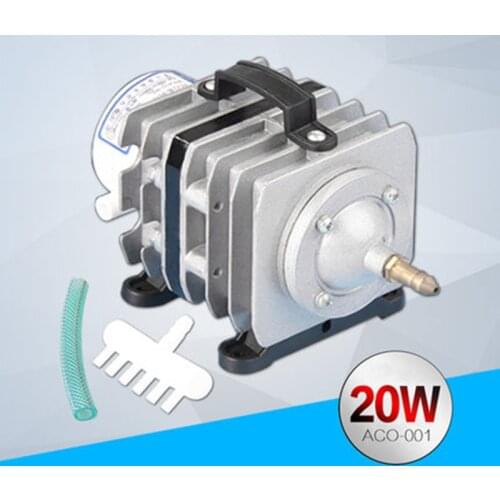 220V SUNSUN fish pond aquarium external aeration pump ACO-001 oxygen pump aerator air pump 20W