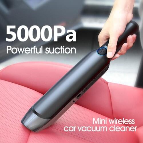 Handheld Wireless Vacuum Cleaner Rechargeable Cyclone Suction Car Vacuum Cleaner Cordless Wet/Dry Auto Portable for Car Home