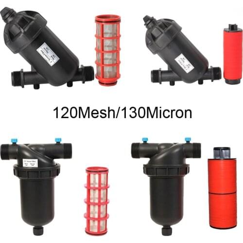 NuoNuoWell DISC Screen Irrigation Filter 120 Mesh 3/4" 1'' 2" BSP Male Thread Garden Drip Irrigation Water Pump Fittings