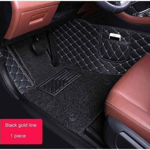 WLMWL Custom leather car mat for BYD all models FO F3 SURUI SIRUI F6 G3 M6 L3 G5 G6 S6 S7 E6 E5 auto accessories Car-Styling