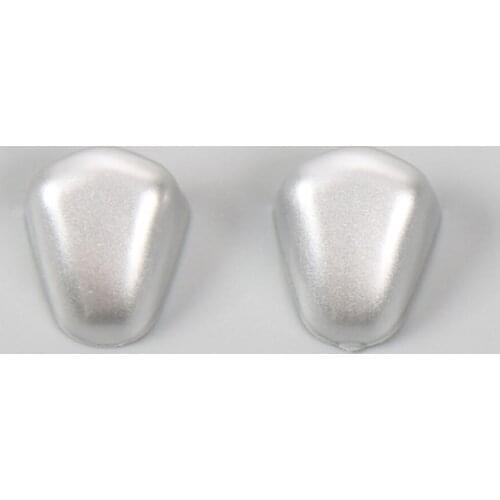 Exterior Front Silver Windshield Wiper Water Spray Nozzle Trim Cover For Suzuki Jimny 2007-2016 Car Styling Accessories Overlays