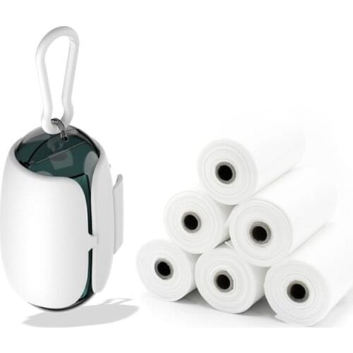 New Portable Dog Poop Bags Pet Dog Poop Bags Dispenser Puppy Pick Up Poop Bag Holder Pet Dog Accessories Dog Bags