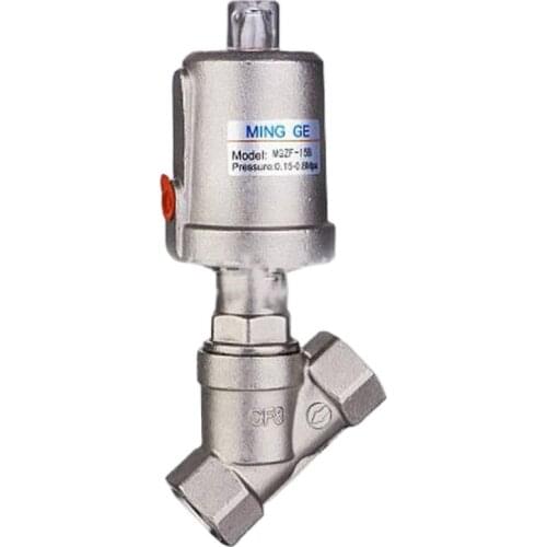 2J series stainless steel angle seat valve angle valve pneumatic valve