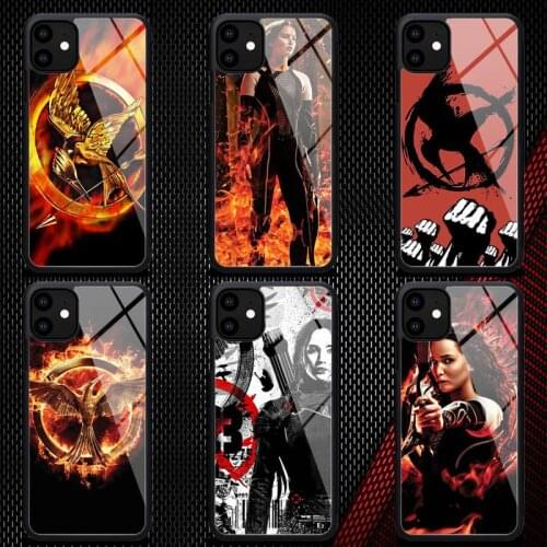The Hunger Games Phone Case Rubber for iPhone 12 11 Pro Max XS 8 7 6 6S Plus X 5S SE 2020 XR 12Mini case