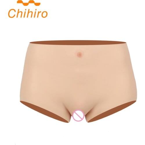 Silicone Realistic Fake Vagina Panties Penetrable Pussy For Crossdresser Transgender Artificial Shemale Drag Queen Enhancer Hip