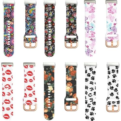 Silicone Strap Wrist For Fitbit Versa3/Sense Watch Band Smartwatch Bracelet Strap For Fitbit Sense Replacement Watchband