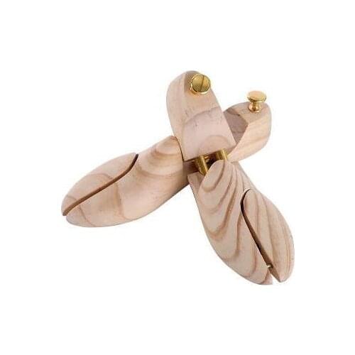 Pine solid wooden shoes hold adjustable leather shoes shape blank deformation last expansion of shoes tree